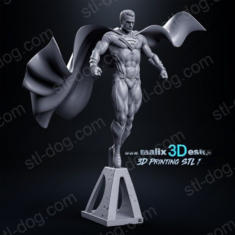 DC 超人(Superman) 3D打印图纸